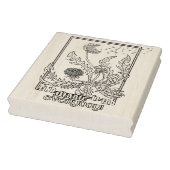 Paardenbloem magie in het dagelijks leven! rubberstempel (Stempel)