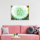 Paardenbloem Meditatie Void Canvas Afdruk (Insitu (Woonkamer))
