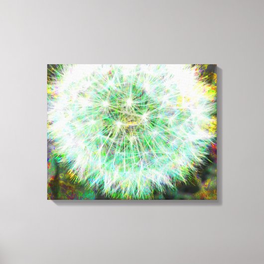 Paardenbloem Meditatie Void Canvas Afdruk (Voorkant)