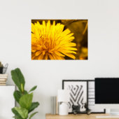 Paardenbloem Nabijheidsposter Poster (Thuiskantoor)