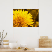 Paardenbloem Nabijheidsposter Poster (Keuken)