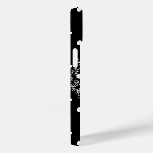 Paardenbloem op stippen Case-Mate iPhone case (Achterkant / Rechts)