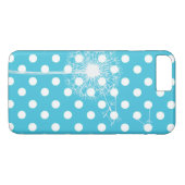 Paardenbloem op stippen Case-Mate iPhone case (Achterkant (Horizontaal))