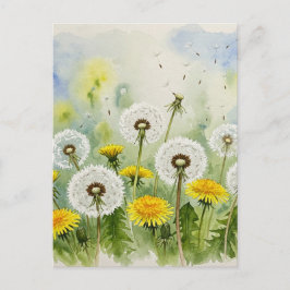 Paardenbloem Paaskaart Briefkaart
