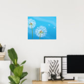Paardenbloem Plant Poster (Thuiskantoor)