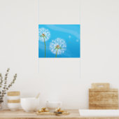 Paardenbloem Plant Poster (Keuken)