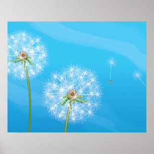 Paardenbloem Plant Poster