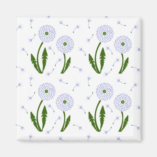 Paardenbloem Pocket Mirror Magneet (Voorkant)