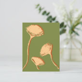 Paardenbloem Pop Briefkaart (Staand voorkant)