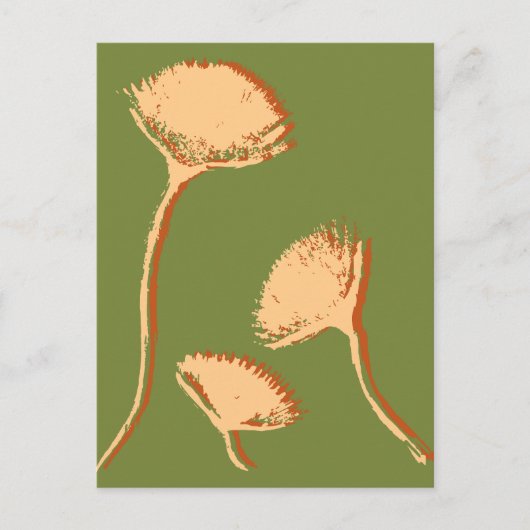 Paardenbloem Pop Briefkaart (Voorkant)