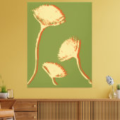 Paardenbloem Pop Canvas Afdruk (Insitu (Woonkamer))