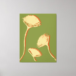 Paardenbloem Pop Canvas Afdruk