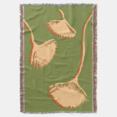 Paardenbloem Pop Deken (Voorkant Verticaal)