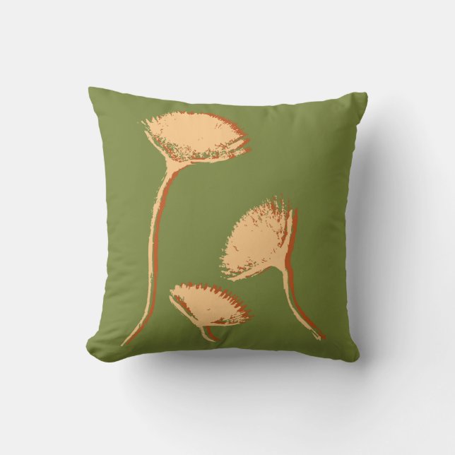 Paardenbloem Pop Kussen (Voorkant)