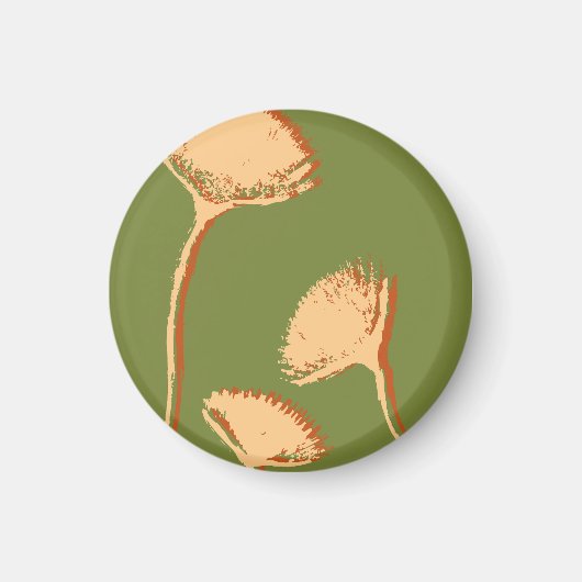 Paardenbloem Pop Magneet (Voorkant)