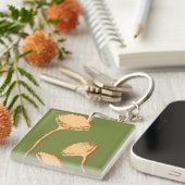 Paardenbloem Pop Sleutelhanger (Voorkant Rechts)