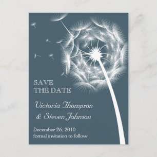 Paardenbloem Save the Date Briefkaart