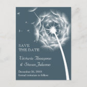 Paardenbloem Save the Date Briefkaart (Voorkant)