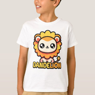 Paardenbloem! Schattigee paardebloem Lion Pun T-shirt