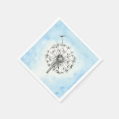 Paardenbloem Servet (Hoek)