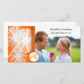 Paardenbloem Sla de datum op Save The Date (Voorkant / Achterkant)