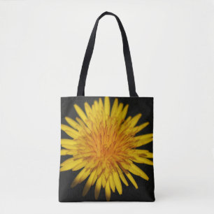 Paardenbloem stengel tote bag