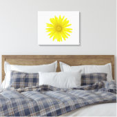 Paardenbloem (Taraxacum officinale), een compositi Canvas Afdruk (Insitu (Slaapkamer))