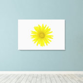 Paardenbloem (Taraxacum officinale), een compositi Canvas Afdruk (Insitu (Houten vloer))