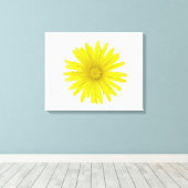 Paardenbloem (Taraxacum officinale), een compositi Canvas Afdruk (Insitu (Houten vloer))