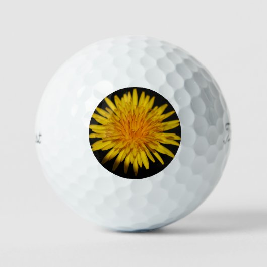 Paardenbloem tpv1 gbcnm golfballen (Voorkant)