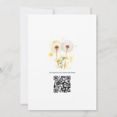 Paardenbloem Trouw QR Code Kaart (Achterkant)