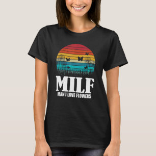 Paardenbloem, vlinders, bloem, tuinman, bloemisten t-shirt