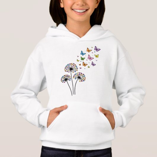 Paardenbloem vlinderstroom (Voorkant)
