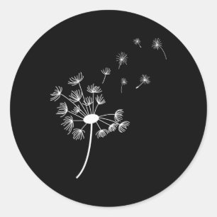 Paardenbloem voor Dames - Graphic T - shirts Dames Ronde Sticker
