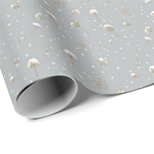 Paardenbloem Wens Inpakpapier (Rol Hoek)