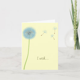 Paardenbloem Wens - Motivatie Kaart