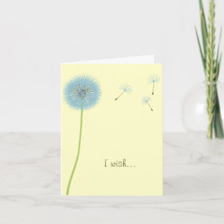 Paardenbloem Wens - Motivatie Kaart