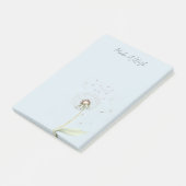 Paardenbloem Wens Post-it® Notes (Schuin)