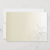 Paardenbloem wenst Bloemen Kaart (Achterkant)