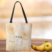 Paardenbloem wenst Monogram Tote Bag