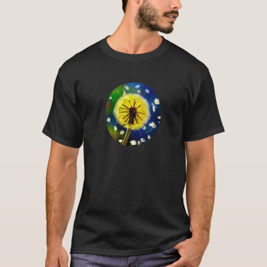 Paardenbloem Wilde Bloementuin Bloem Symbool van h T-shirt (Voorkant)