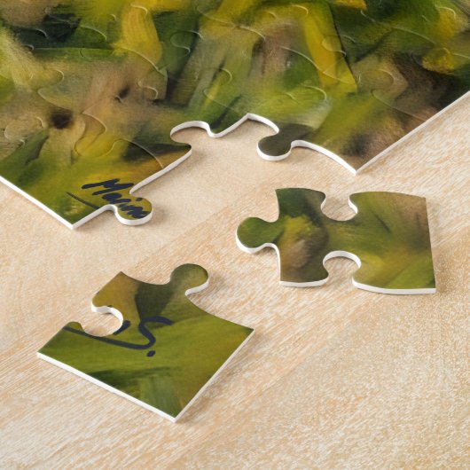 Paardenbloem Zonneschijn Puzzel (Zijkant)