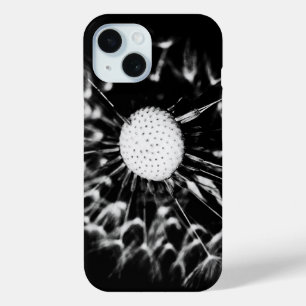 paardenbloem zwart iPhone 15 case