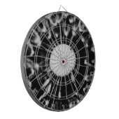 paardenbloem zwart dartbord (Voorkant Links)