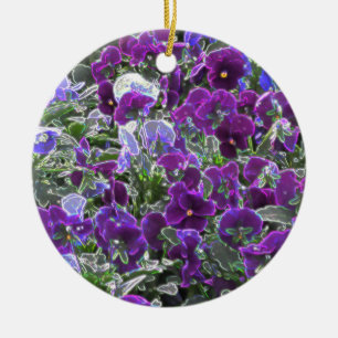 Paardenbloemen 8420 keramisch ornament