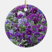 Paardenbloemen 8420 keramisch ornament (Achterkant)