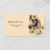  paardenbloemen Aangepaste paardenbloem Visitekaartje (Voorkant)