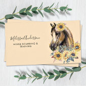 paardenbloemen Aangepaste paardenbloem Visitekaartje