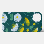 Paardenbloemen bloemenpatroon Case-Mate iPhone case (Achterkant (horizontaal))