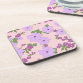 Paardenbloemen, bloempatroon, patroon van bloemen bier onderzetter (Linkerzijde)